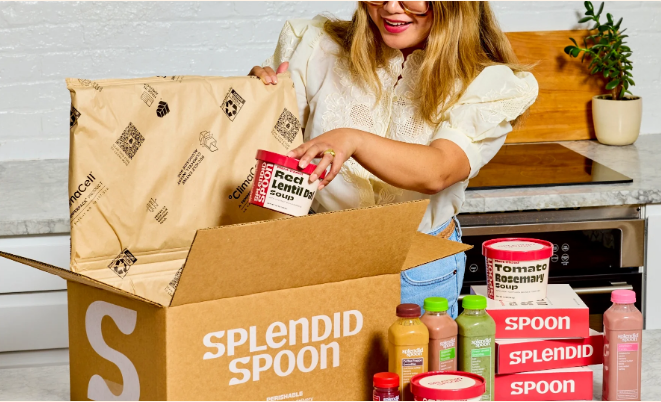 Vegan meal delivery unboxing