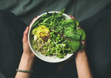 Vegan meal delivery dish